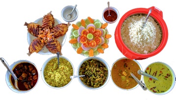Houseboat Food Menu Dinner